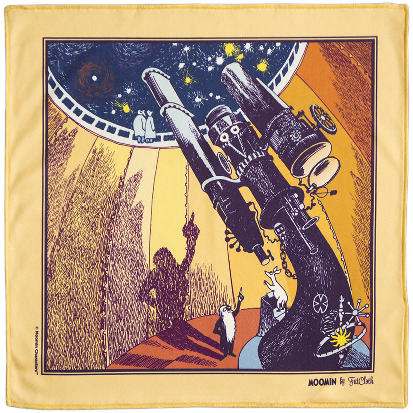 Moomin Observatory Pocket Square - FatCloth - The Official Moomin Shop