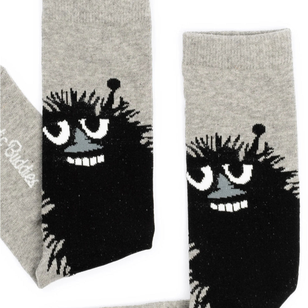 Stinky Pranking Socks Grey 40-45 - Nordicbuddies - The Official Moomin Shop
