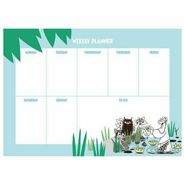 Moomin Weekly Planner Jungle - Putinki - The Official Moomin Shop