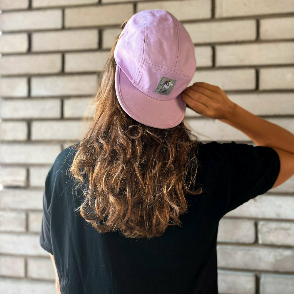 Moomintroll Adventuring Panel Cap Lilac - The Official Moomin Shop