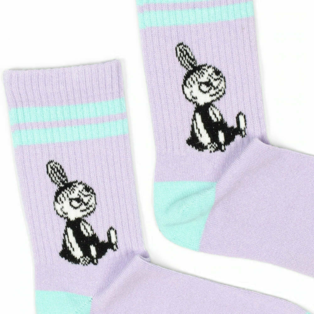 Little My Retro Socks Lila - Nordicbuddies - The Official Moomin Shop