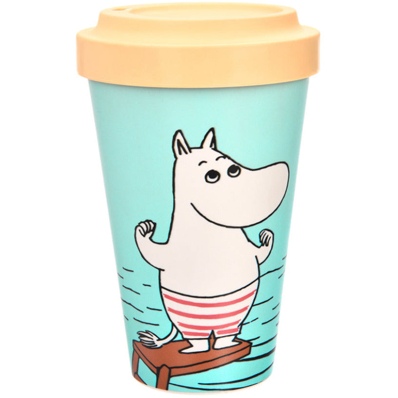 Take away Mug Moomintroll Swimming - Nordicbuddies - The Official Moomin Shop