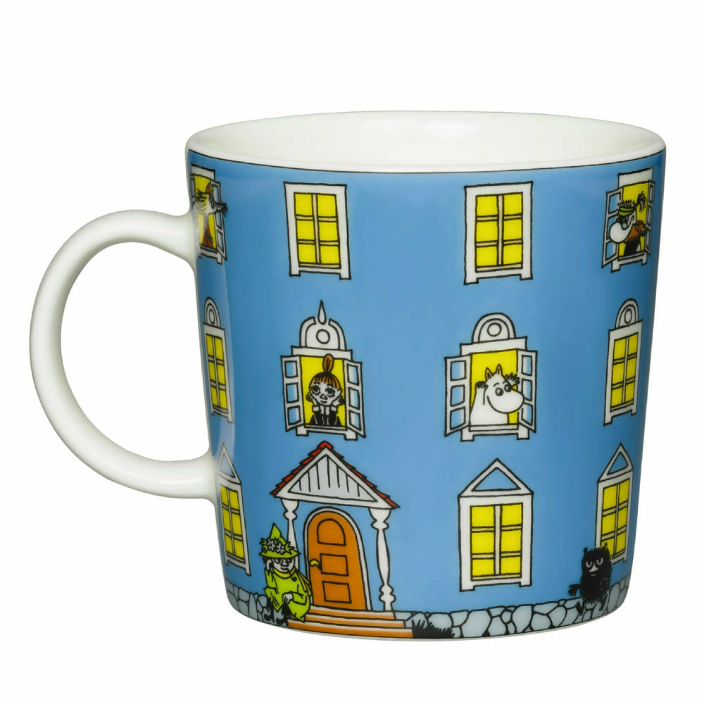 Moominhouse Mug 0,3L Blue - The Official Moomin Shop