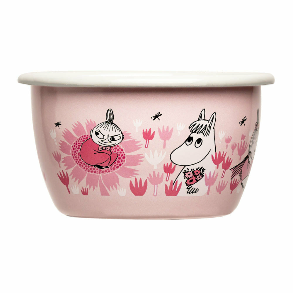 Moomin Friends Bowl 3 dl Pink - Muurla - The Official Moomin Shop
