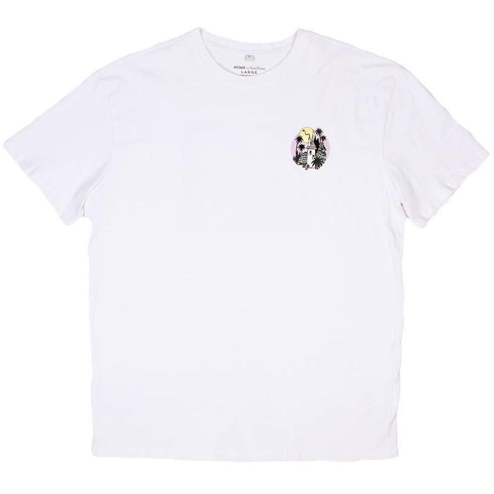 Moomin Jungle T-shirt White - Nordicbuddies - The Official Moomin Shop
