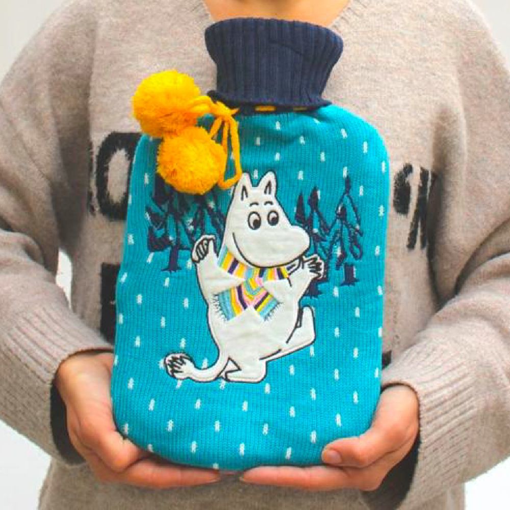 Moomin Hot Water Bottle Winter - House of Disaster - The Official Moomin Shop