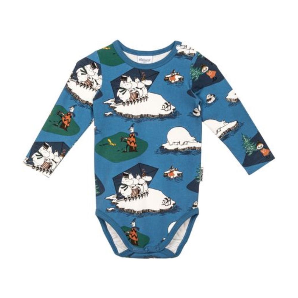 Moomin Ferry Bodysuit Blue - Martinex - The Official Moomin Shop
