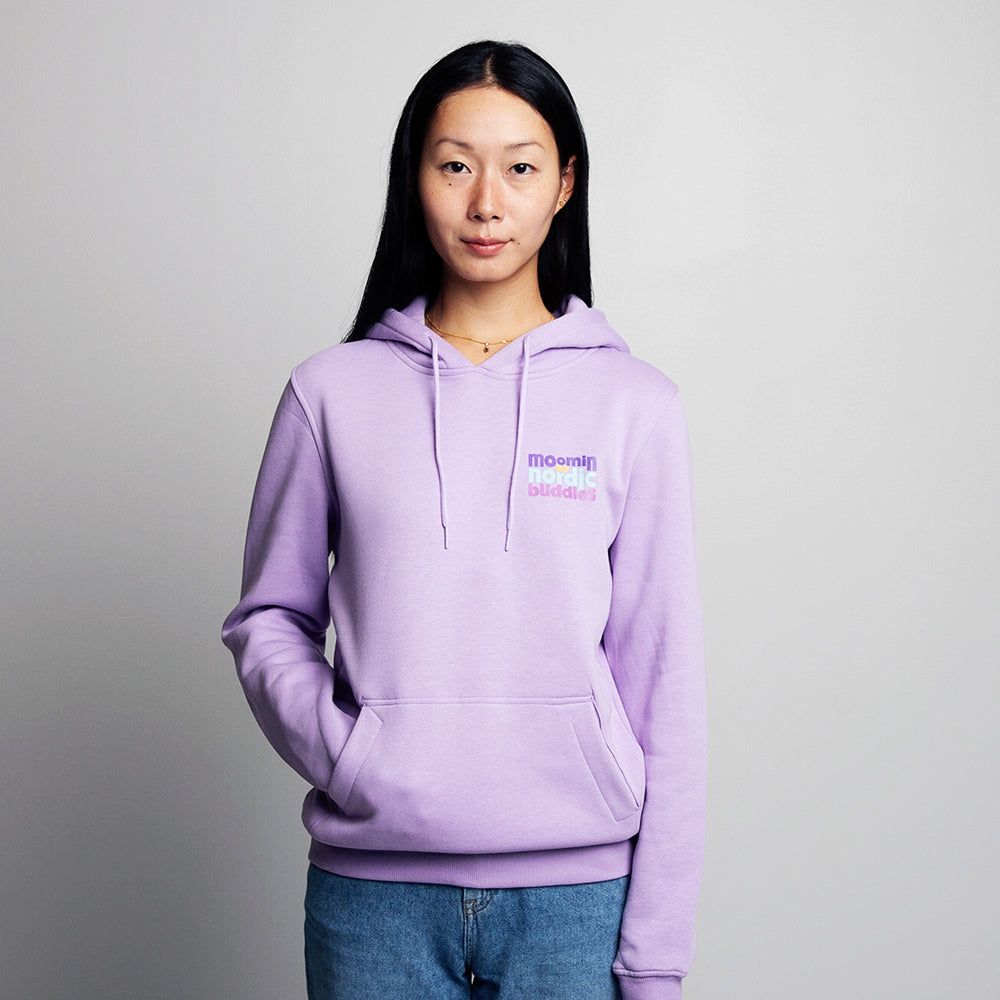 Hemulens Hoodie Lilac - Nordicbuddies - The Official Moomin Shop