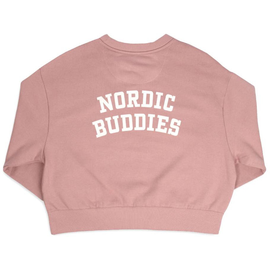Little My Sweatshirt Rosa - Nordicbuddies - The Official Moomin Shop