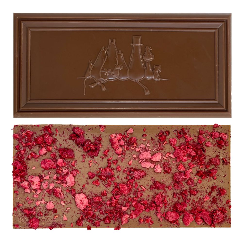 Little My Milk Chocolate with Raspberry 70g - The Official Moomin Shop
