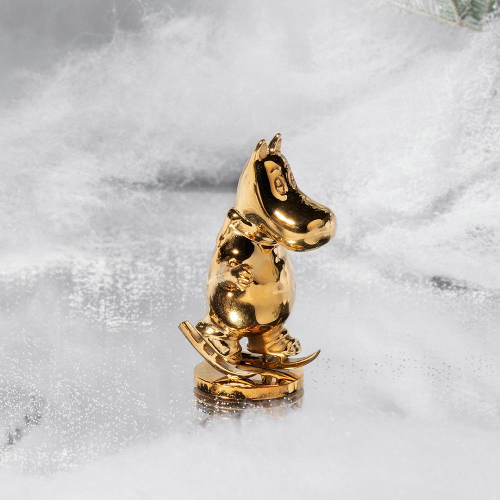 Moomintroll Ice Skating Figurine - The Official Moomin Shop