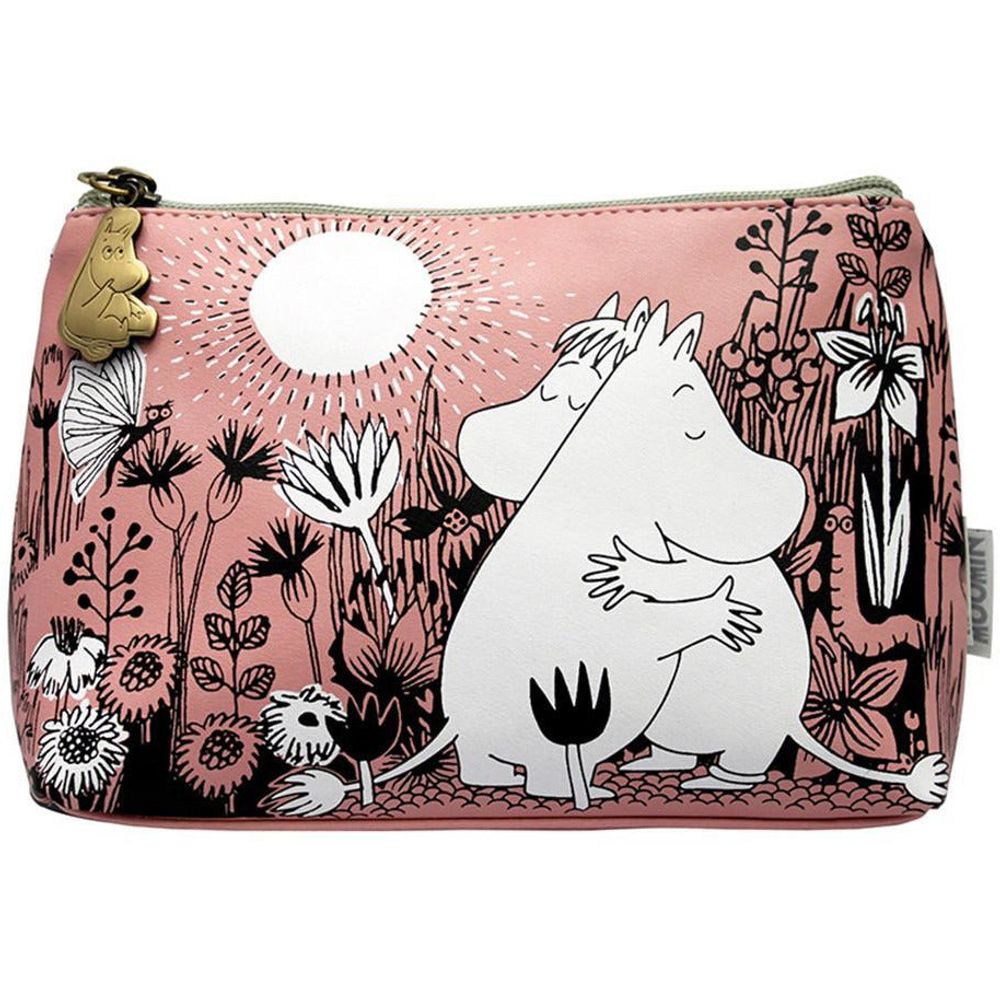 Moomin Love Make-up Bag Pink - The Official Moomin Shop