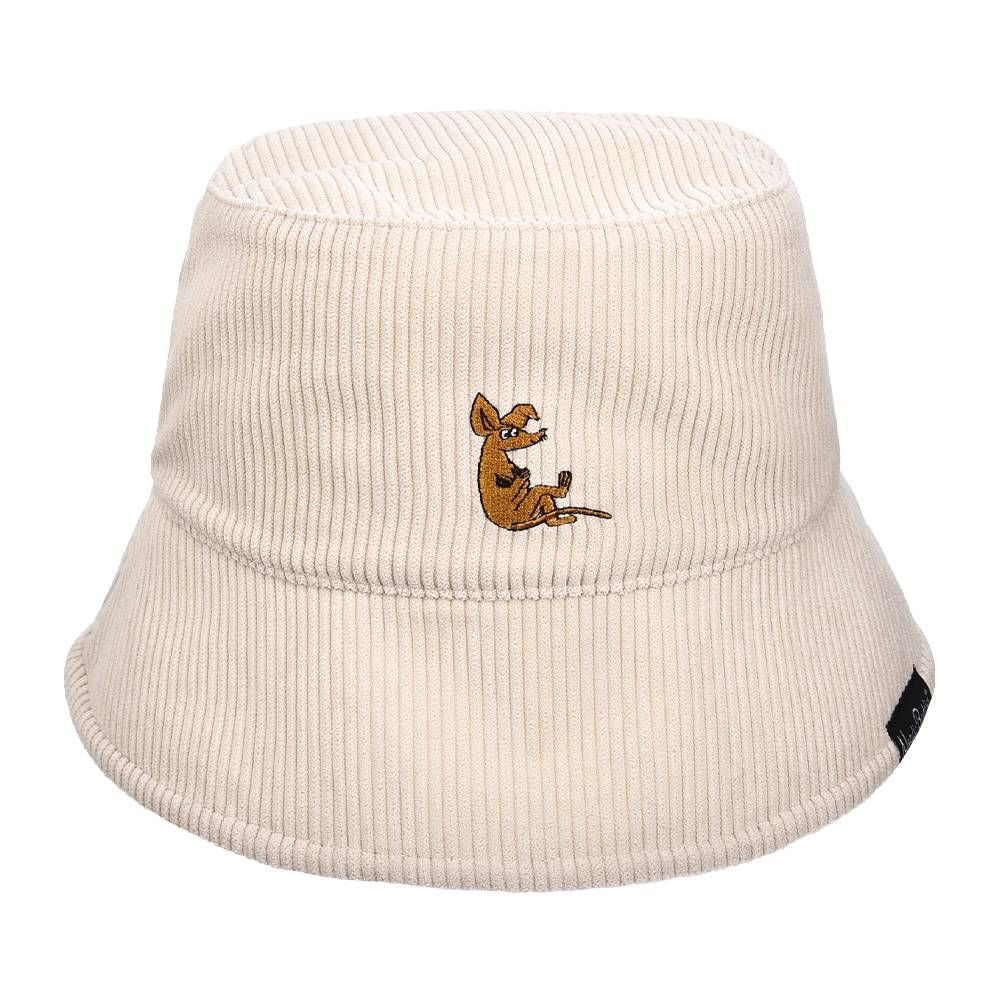 Sniff Corduroy Bucket Hat Adults Beige - Nordicbuddies - The