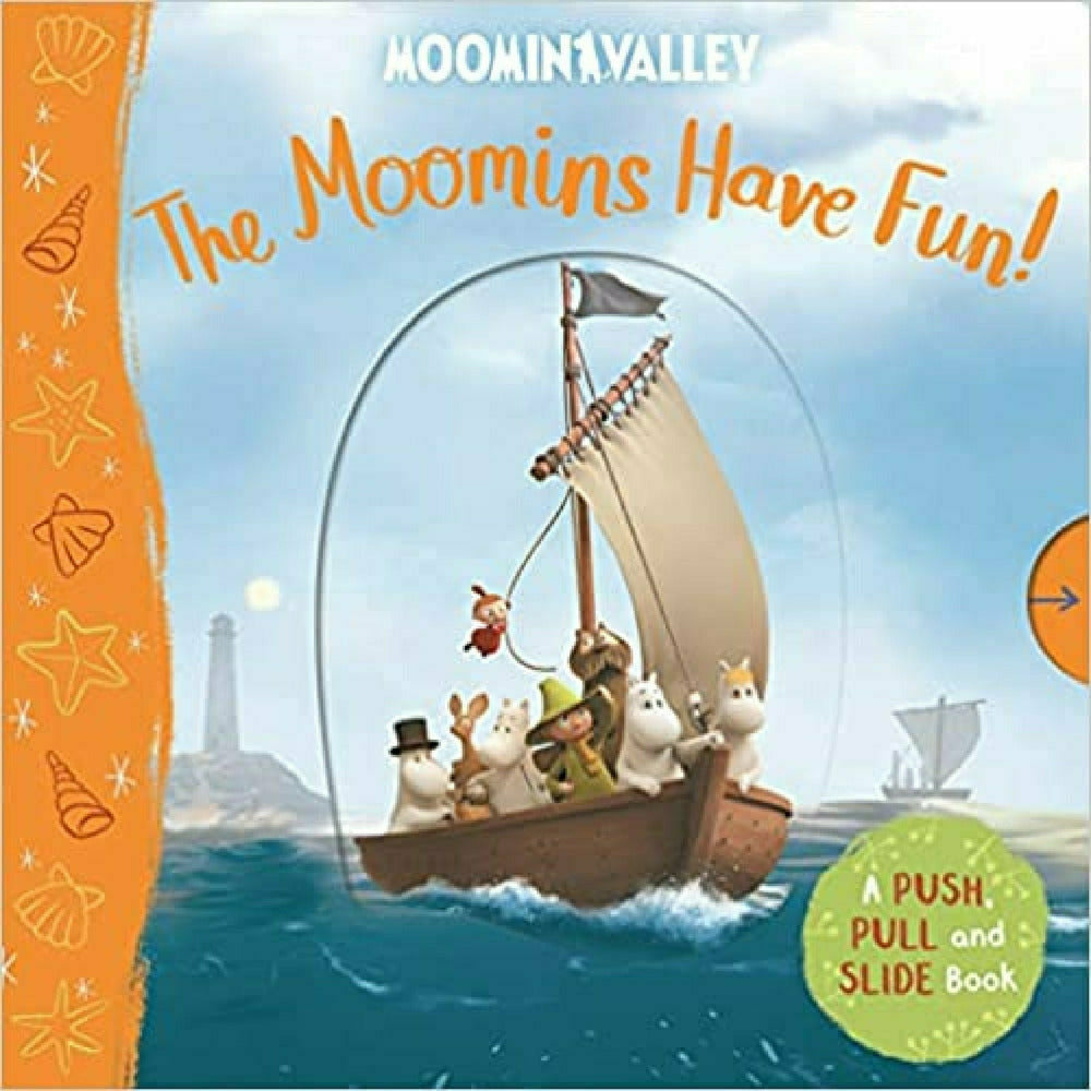 The Moomins Have Fun! A Push, Pull and Slide Book - MacMillan - The Official Moomin Shop
