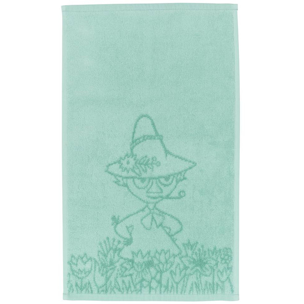 Snufkin Hand Towel 30x50cm Mint - Moomin Arabia - The Official Moomin Shop