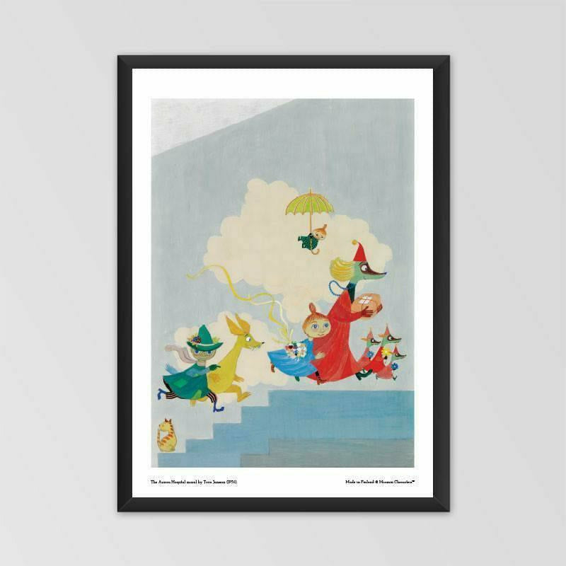 Moomin poster - The Aurora Hospital Mural 100 x 70 cm - The Official Moomin Shop