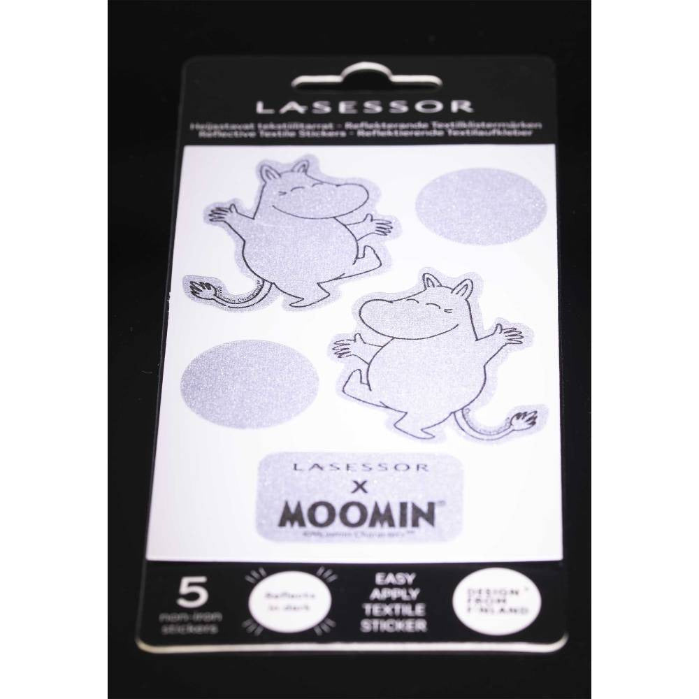 Moomintroll Reflectice Textile Sticker - Lasessor - The Official Moomin Shop
