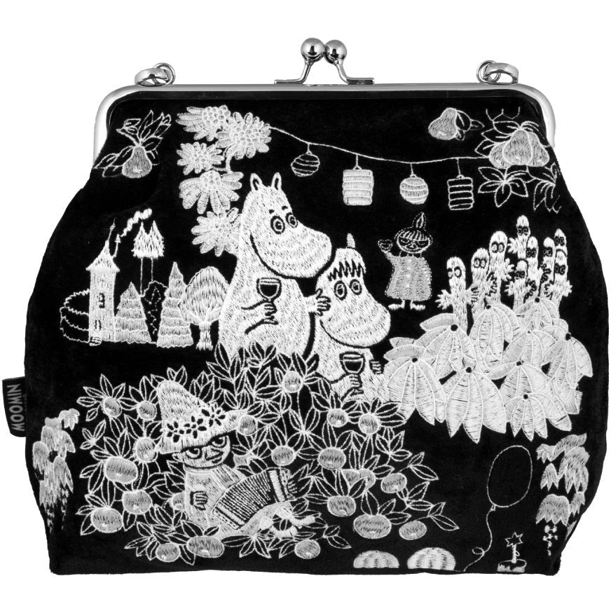 Moomin Party Moment Shoulder Bag Black - Martinex - The Official Moomin Shop