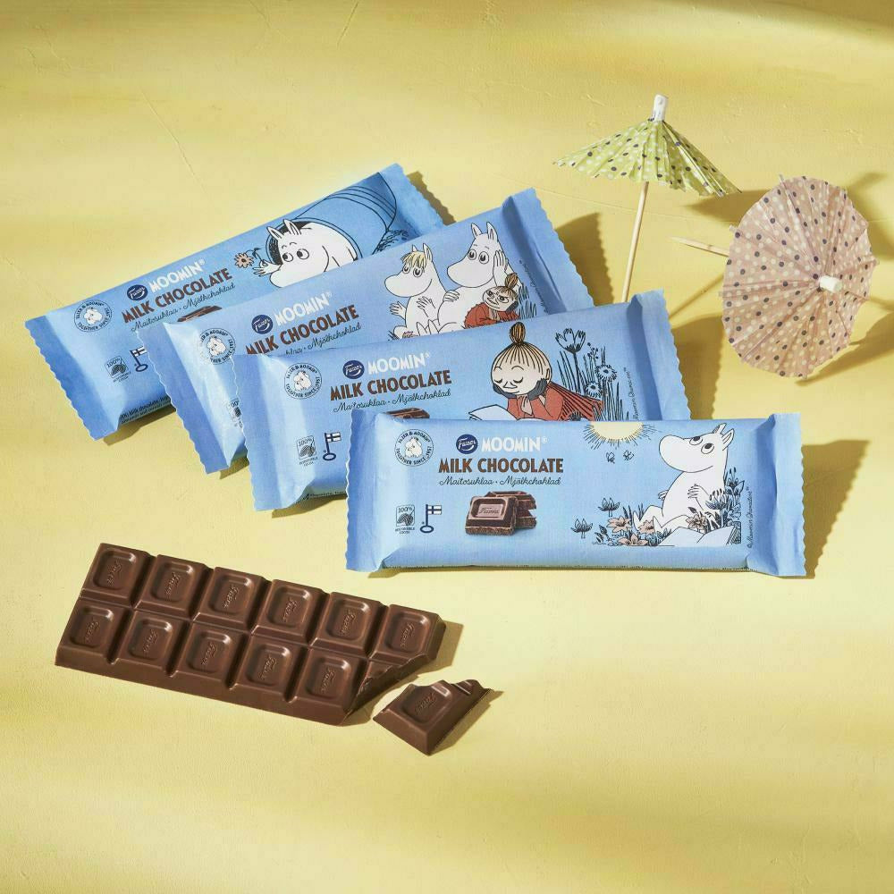 Moomin Milk Chocolate 68 g - Fazer - The Official Moomin Shop
