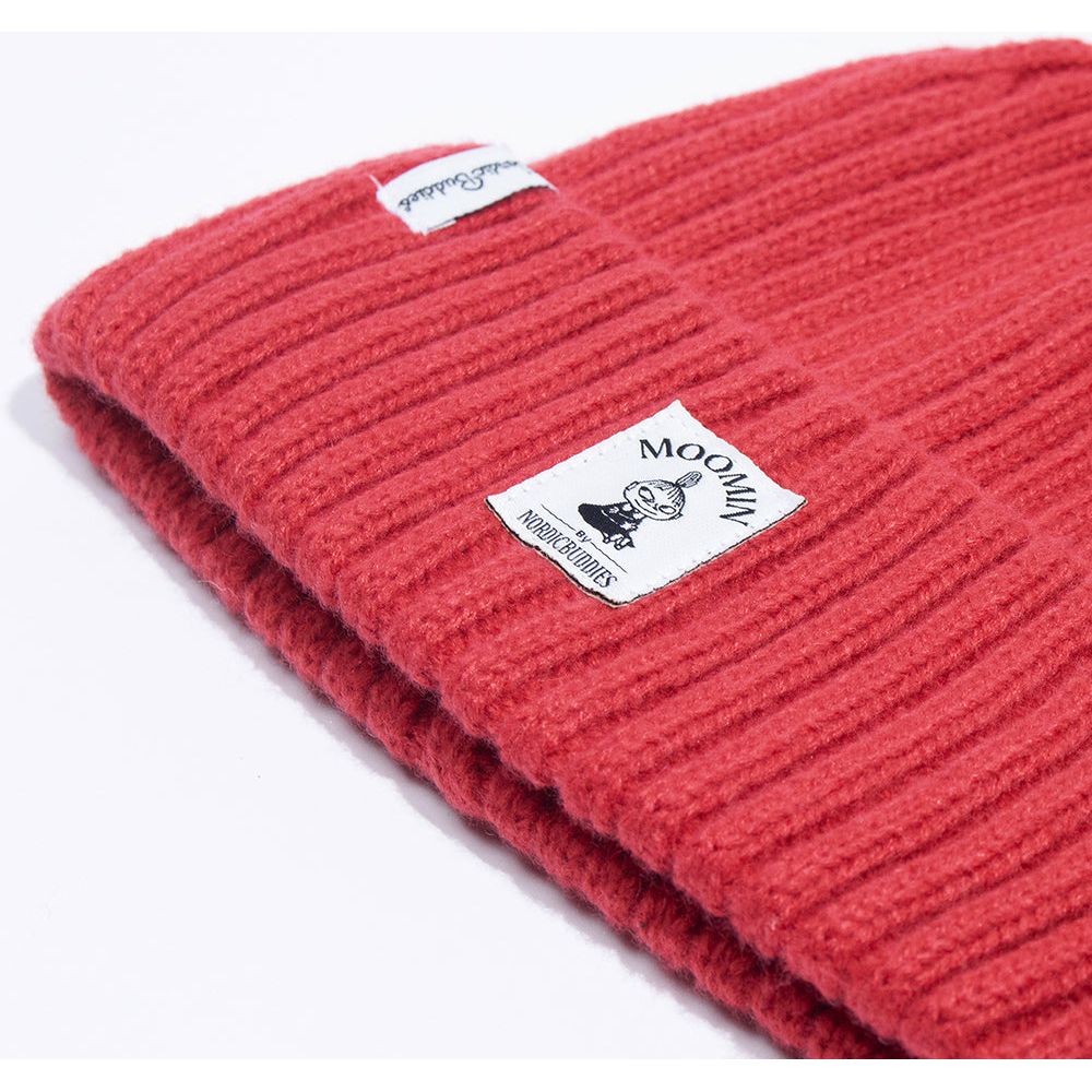 Little My Red Winter Beanie - Nordicbuddies - The Official Moomin Shop