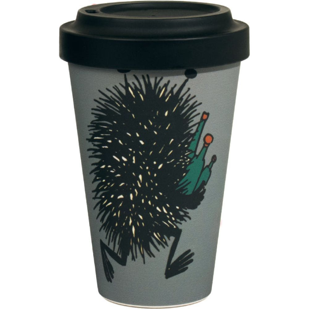 Stinky Getaway Take-Away Mug 450ml Gray - The Official Moomin Shop