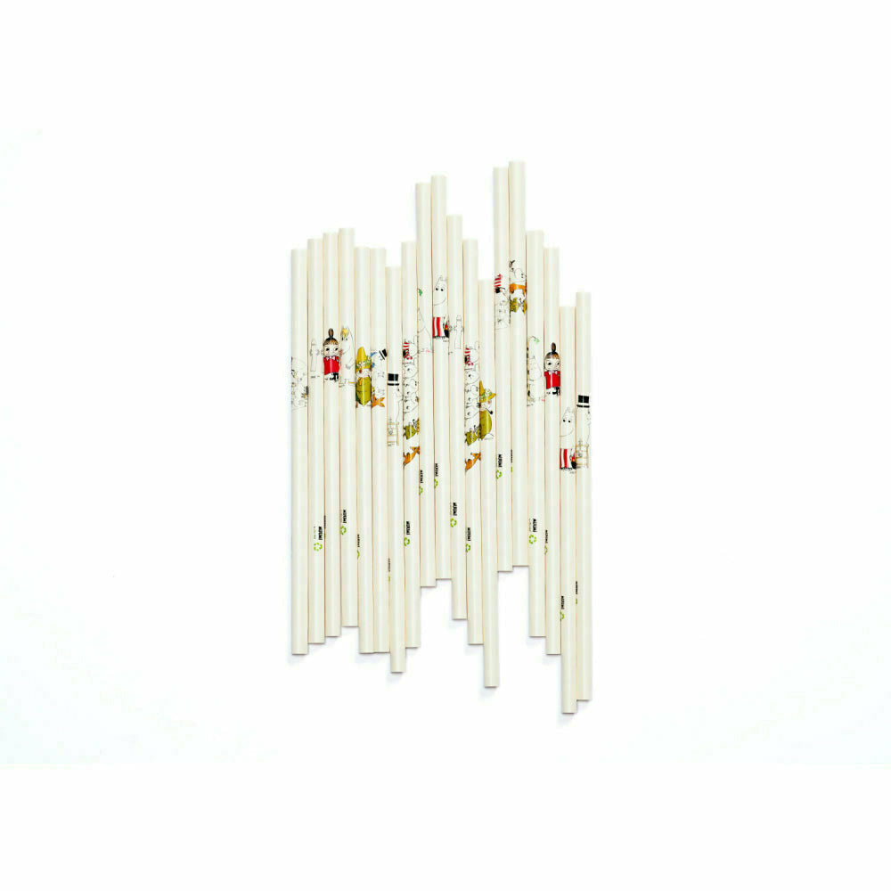 Moomin Drinking Straws 15-pack - Dolea - The Official Moomin Shop