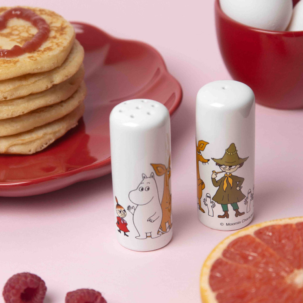 Moomin Friends Salt & Pepper Shakers - Pluto Design - The Official Moomin Shop