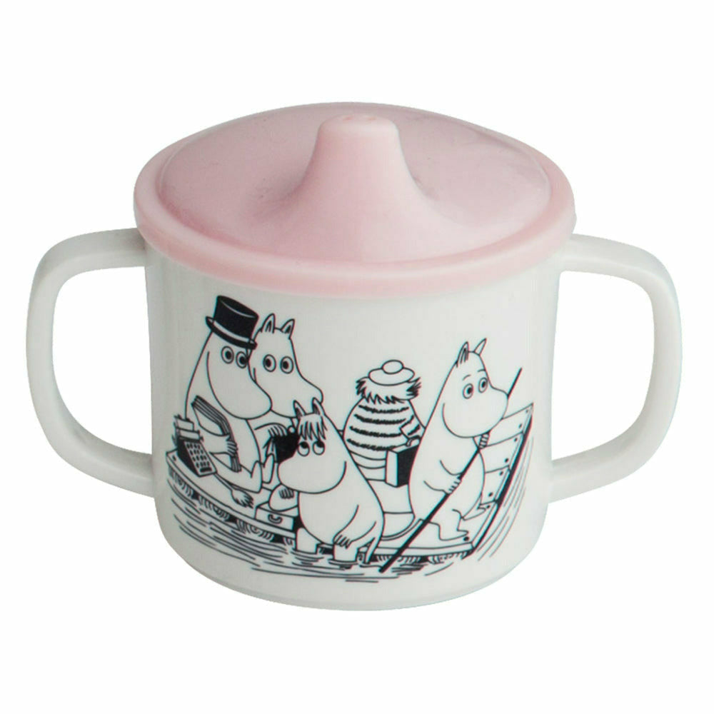 Moomin Sippy Cup Rosa - Rätt Start - The Official Moomin Shop