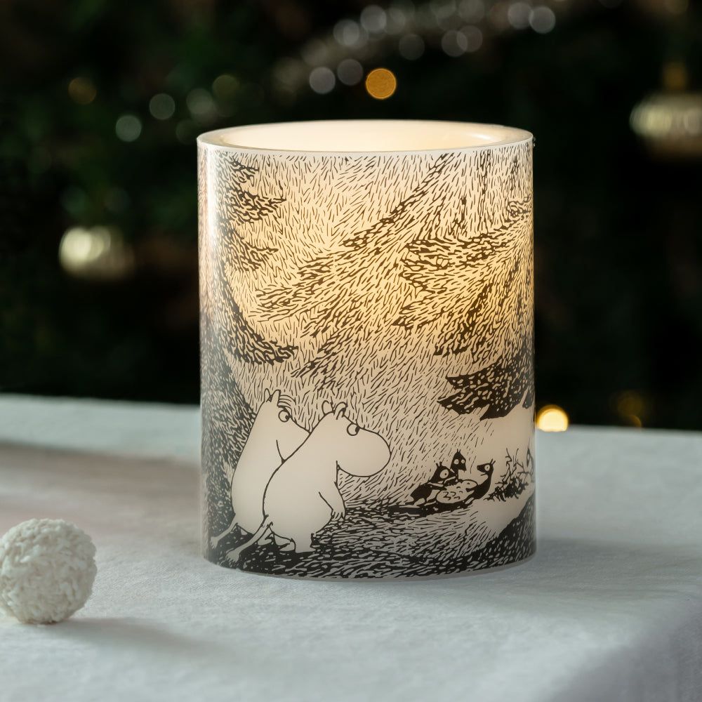 Moomin LED Candle Under The Trees 12,5 cm - Muurla - The Official Moomin Shop