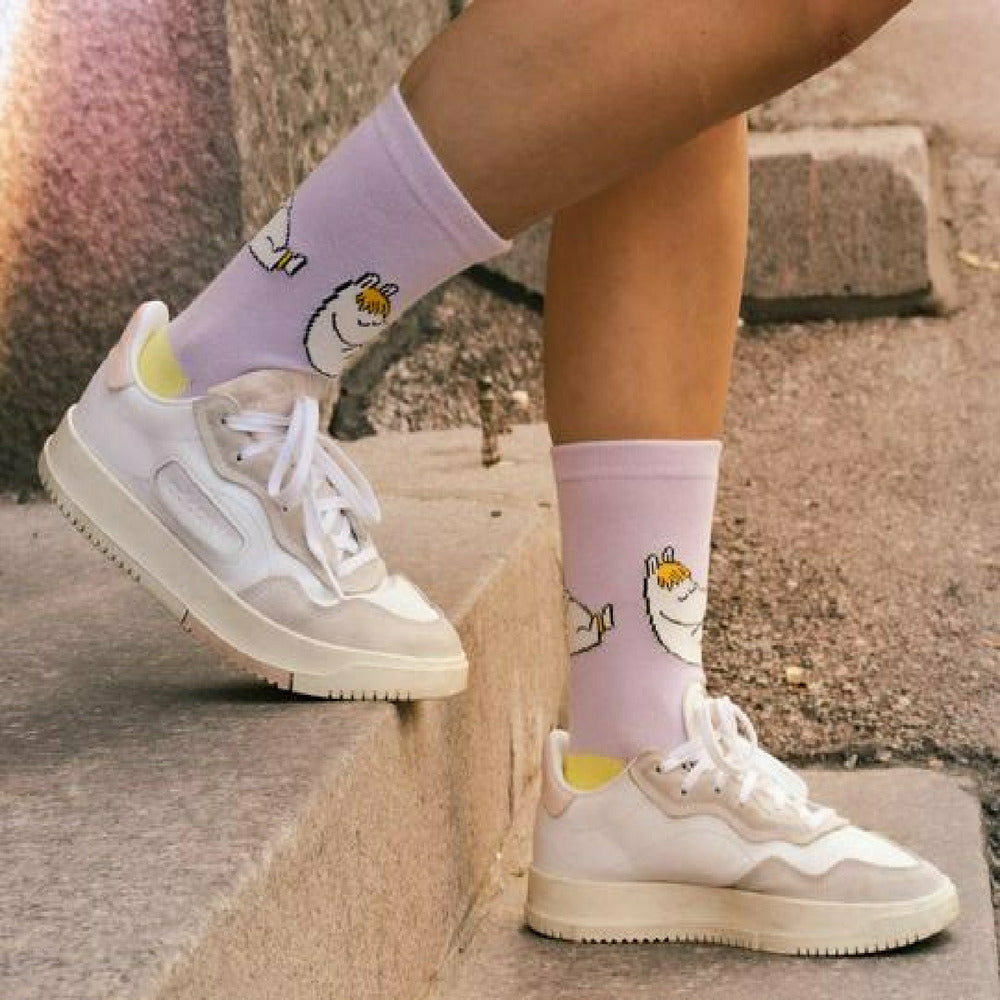 Snorkmaiden Dreaming Socks Lilac 36-42 - The Official Moomin Shop
