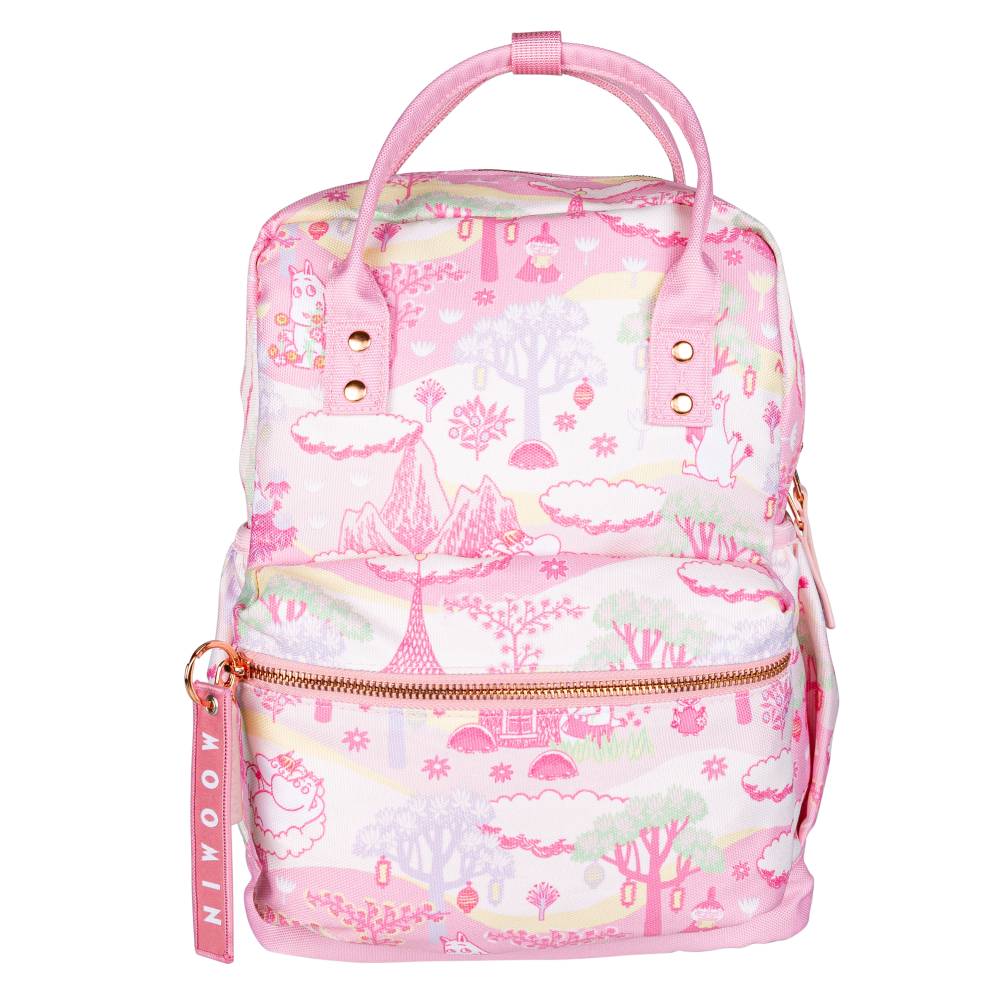 Moomin Cloud Castle Backpack Pink - Martinex - The Official Moomin Shop