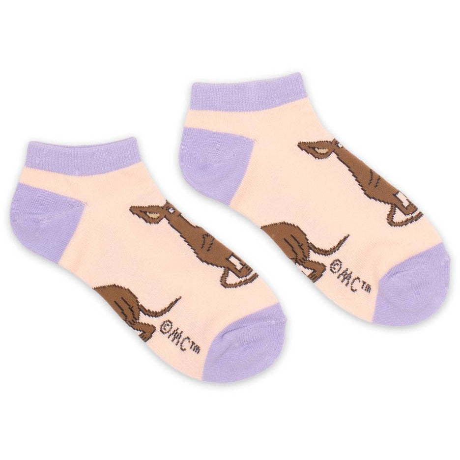 Sniff Ankle Socks Beige 36-42 - Nordicbuddies - The Official Moomin Shop