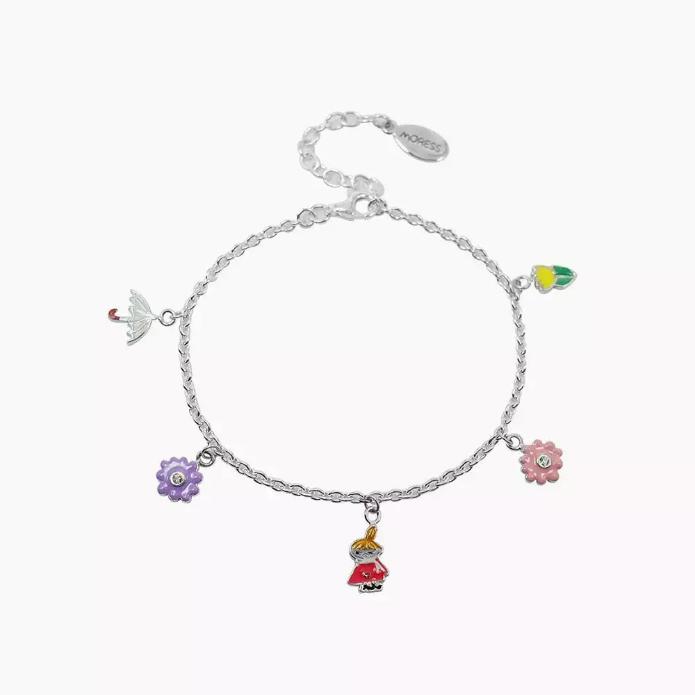 Little My Silver Bracelet - Moress Charms - The Official Moomin Shop