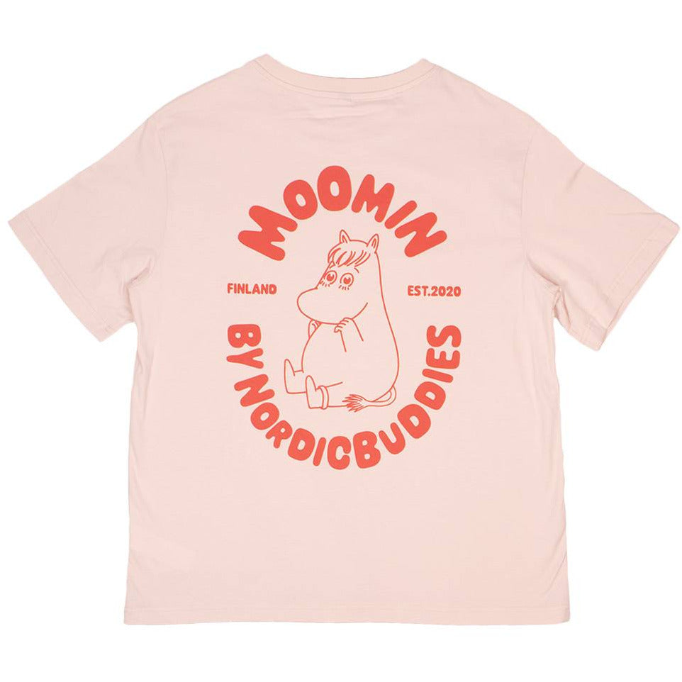 Snorkmaiden T-shirt Light Pink - Nordicbuddies - The Official Moomin Shop