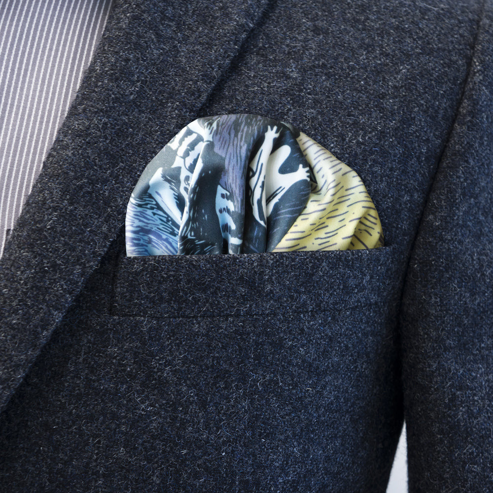 Moomin Lighthouse Multipurpose Pocket Square - The Official Moomin Shop