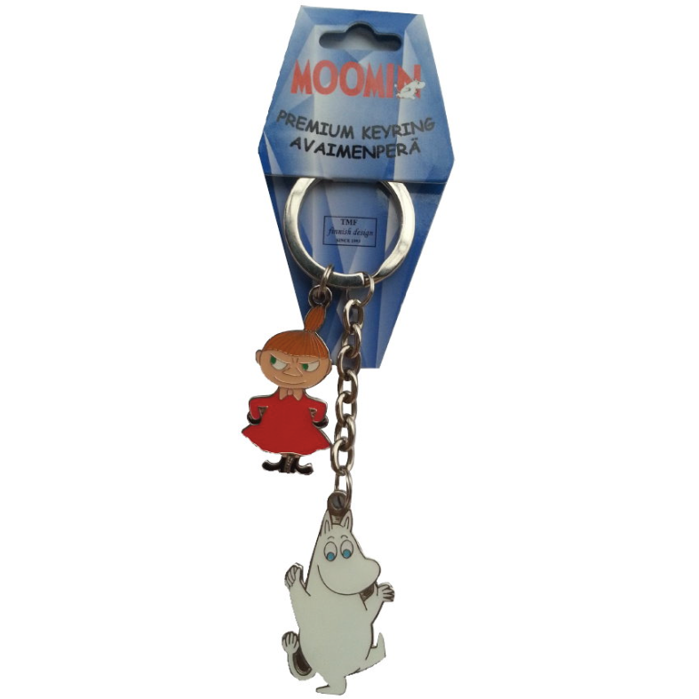 Moomintroll and Little My Keyring - Tmf-Trade - The Official Moomin Shop