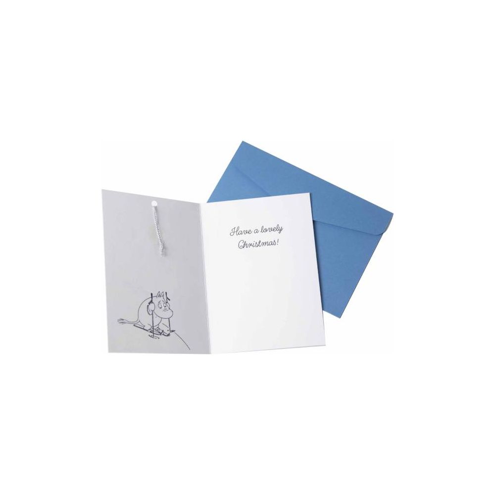 Little My Postcard Silver - Pluto Design - The Official Moomin Shop