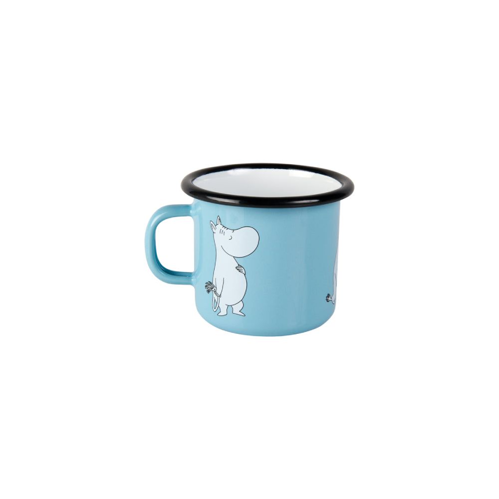 Moomintroll Retro Mug 2,5dl Blue - The Official Moomin Shop