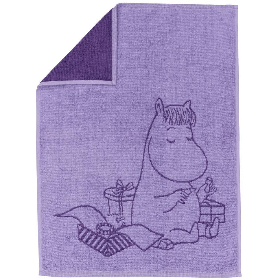Snorkmaiden Hand Towel 50x70cm Purple - Moomin Arabia - The Official Moomin Shop