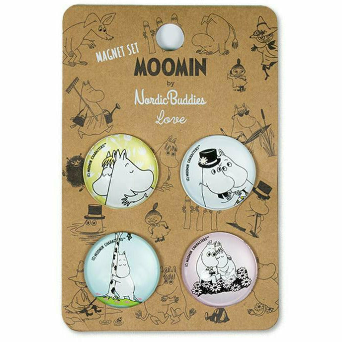 Moomin Magnet Set Love - Nordicbuddies - The Official Moomin Shop