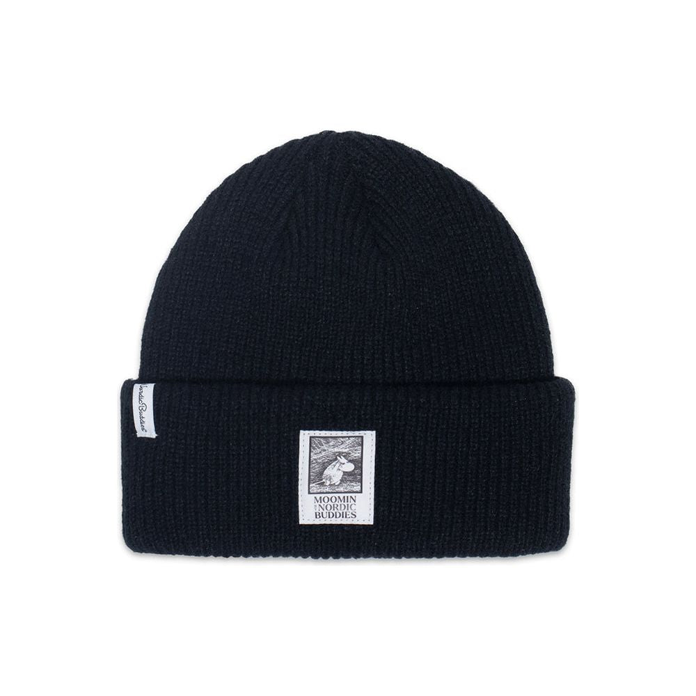 Moomintroll Winter Beanie Black - Nordicbuddies - The Official Moomin Shop