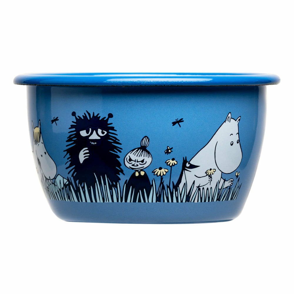 Moomin Friends Bowl 3 dl Blue - Muurla - The Official Moomin Shop