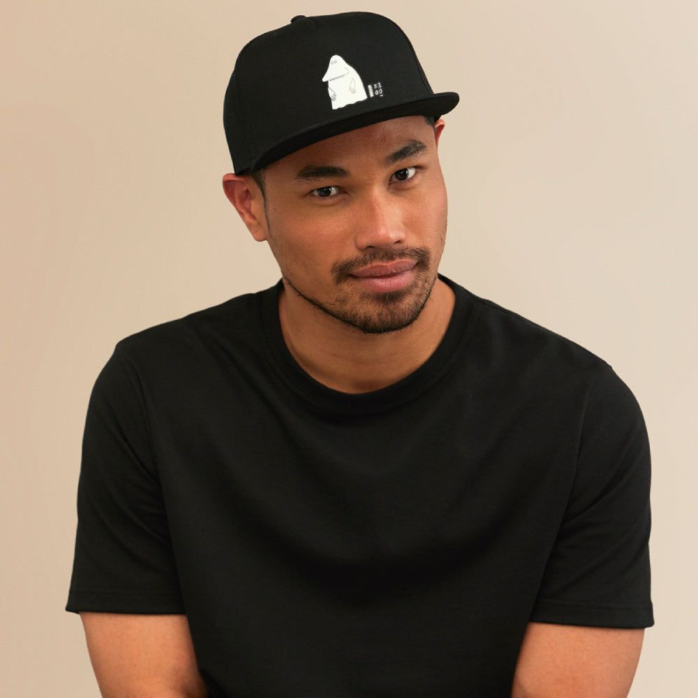 The Groke Reflective Snapback Cap - Moiko - The Official Moomin Shop