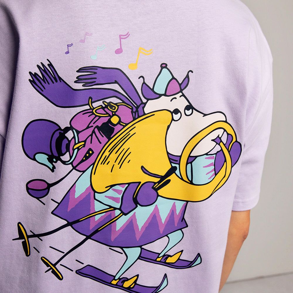 Hemulens T-shirt Lilac - Nordicbuddies - The Official Moomin Shop