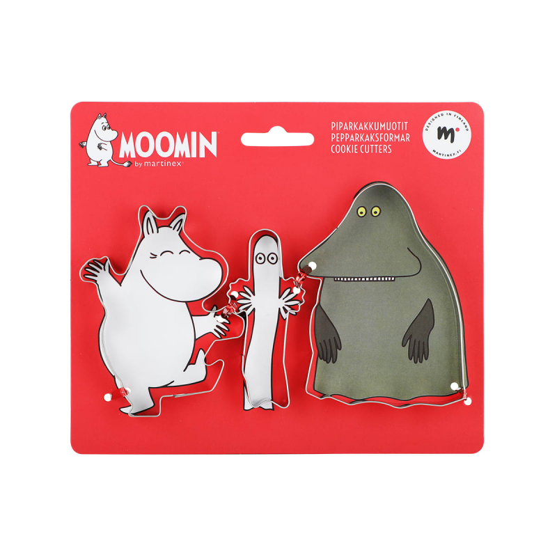 Moomin Friends Cookie Cutters 3-set - The Official Moomin Shop