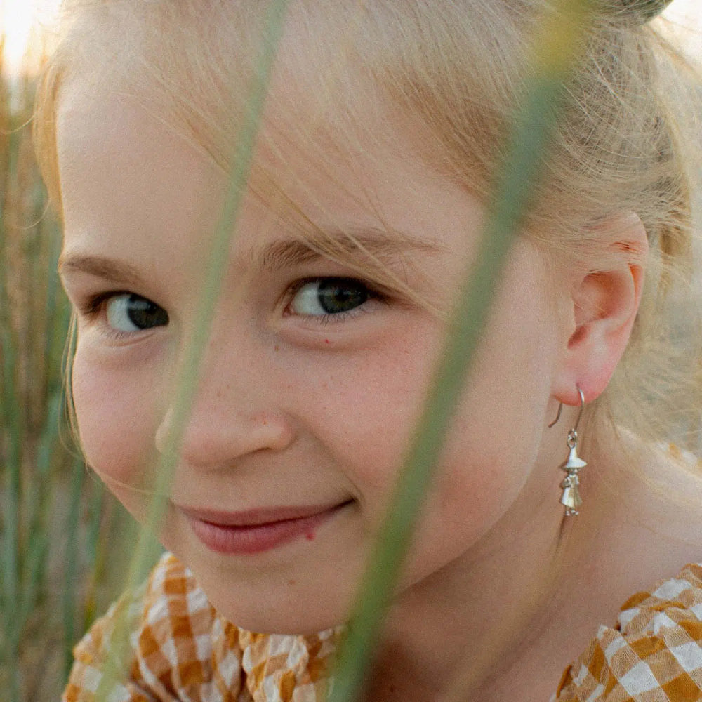 Snufkin Sterling Silver Earrings - The Official Moomin Shop