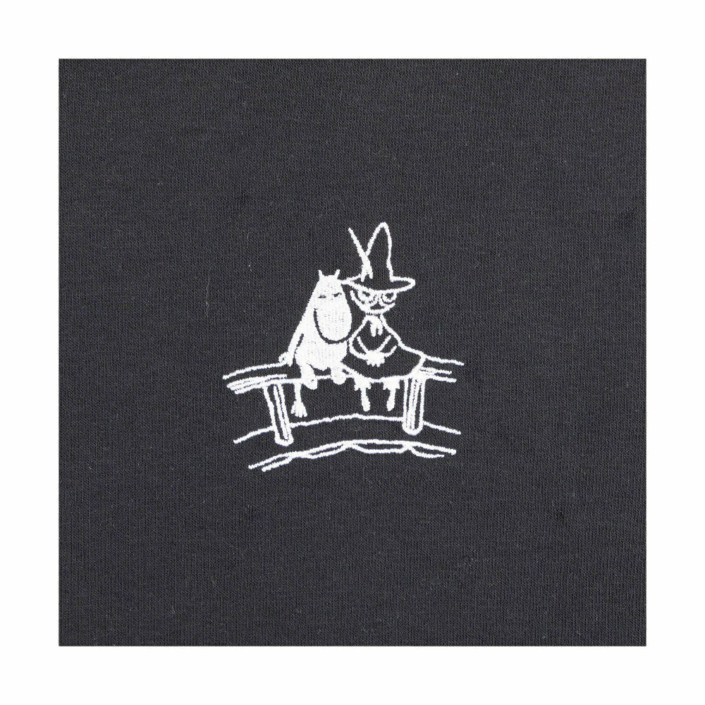The Bridge Zipper Hoodie Black - Martinex - The Official Moomin Shop