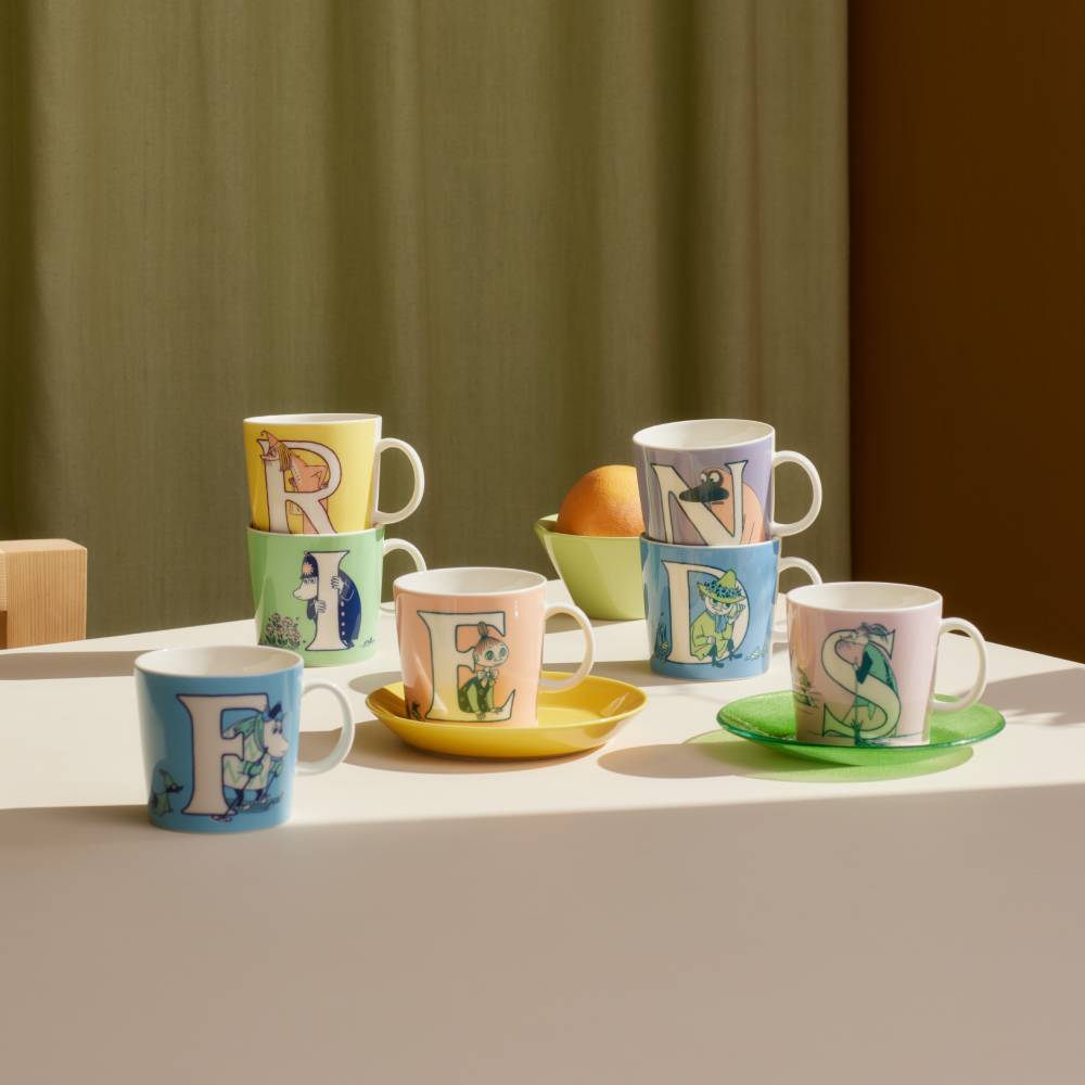Moomin mug 0,4L ABC D - Moomin Arabia - The Official Moomin Shop