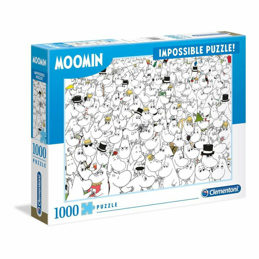 Clementoni - Puzzle Impossible 1000 Impossible, impossible puzzle 