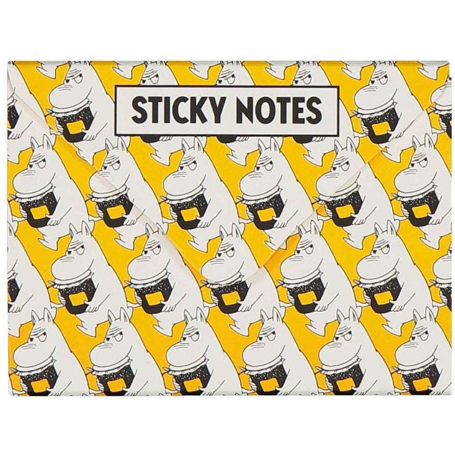 Moomin Pop Art Sticky Notes Yellow - Anglo-Nordic - The Official Moomin Shop